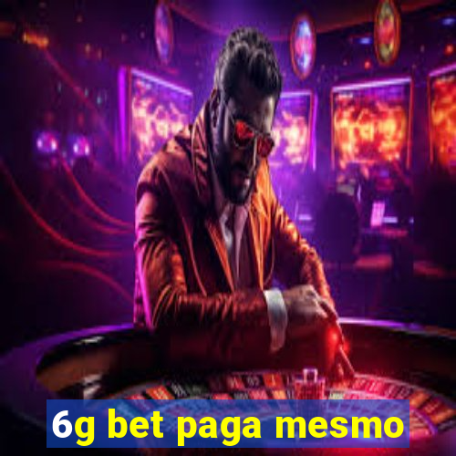 6g bet paga mesmo